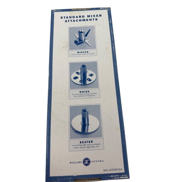 Williams-Sonoma Hand Mixer With Attachments & Box - Picture 3 of 6